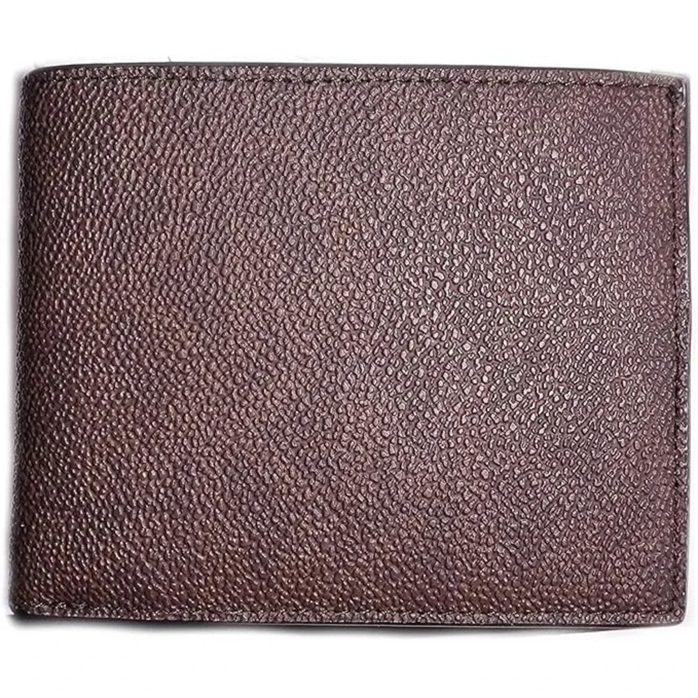 Michael Kors L-Fold Wallet Mens OS Brown New Jet Set Bifold ID Window 86F2SMNE6B